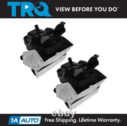 TRQ Engine Mount with Bracket Front LH RH Set for Cadillac Chevy GMC Pickup SUV