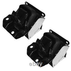 TRQ Engine Mount with Bracket Front LH RH Set for Cadillac Chevy GMC Pickup SUV