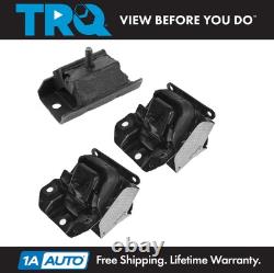 TRQ Engine & Transmission Mount Kit Set of 3 for GM Pickup Truck SUV New