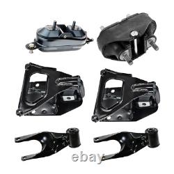 TRQ New Complete Engine Transmission Torque Mount Kit For 1997-2005 Chevy Olds