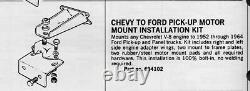 Trans-Dapt Chevy to Ford pick-up motor mount installation kit #694102