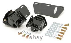 Transdapt 4671 Motor Mount Kit For Chevy 283-350 Or LT1 Into S10 S15 4.3L 2WD
