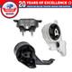 Transmission Mount 3PCS Set for 2004-2007 Chevrolet Malibu 3.5L Replaces A5357