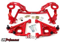 UMI GM F-Body Tubular K-member & A-arm Package, Factory Springs UMI-240131 RED