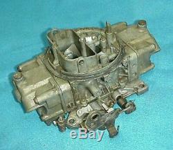 Used 4776 Holley Double Pump Carb Carburetor 600 Cfm Pumper Chevy Ford Amc