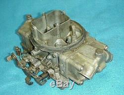 Used 4776 Holley Double Pump Carb Carburetor 600 Cfm Pumper Chevy Ford Amc