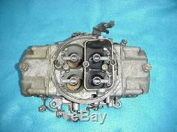 Used 4776 Holley Double Pump Carb Carburetor 600 Cfm Pumper Chevy Ford Amc