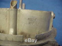Used 4777 Holley Double Pump Carb Carburetor 650 Cfm Pumper Ford Chevy Amc