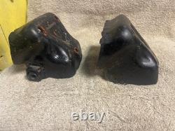 Used Gm Engine Block Mount Mounts Set Pair C10 K10 K5 Camaro 350 454 305 6.5 V