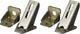 V8 4.3 V6 Engine Mount Adapter Kit for Chevrolet Jeep Toyota Applications