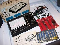 Vintage 1970's SEARS box auto tune tester gauge tool original gm street rat rod