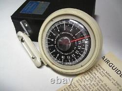 Vintage 60s Airguide auto Altimeter gauge accessory gm street hot rat rod part
