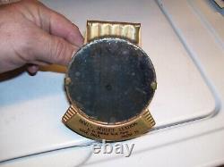 Vintage 60s gas station auto Visor Mirror part service Ford gm jalopy chevy okla