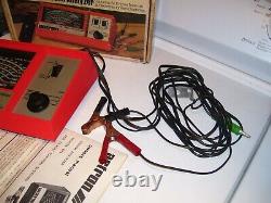 Vintage 70s ACTRON Engine tune-up tester meter auto service gm street rat rod
