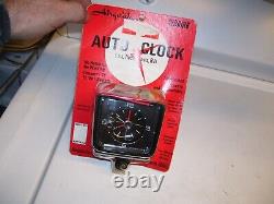 Vintage 70s nos Airguide auto CLOCK time dash service Ford gm chevy Hot rat rod