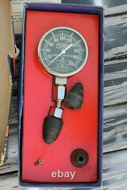 Vintage Engine tune-up testers tool meter auto service gm street rat rod antique