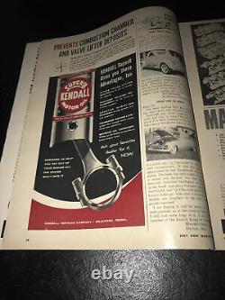 Vintage March 1959 Hot Rod Magazine Testing The 1959 Buick Kendall Motor Oil