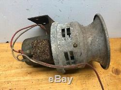 Vintage old 1970's Cop Car alarm Parade SIREN service auto gm street rat rod