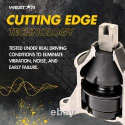 WESTAR 3-Piece Front Engine & Auto Trans Mount Set Fits 2017-2019 GMC +1 More