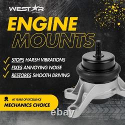 WESTAR 3-Piece Front Engine & Auto Trans Mount Set Fits 2017-2019 GMC +1 More