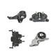 WESTAR 4 Piece Front Engine & Auto Trans Mount Kit Fits 2004-2007 Chevrolet